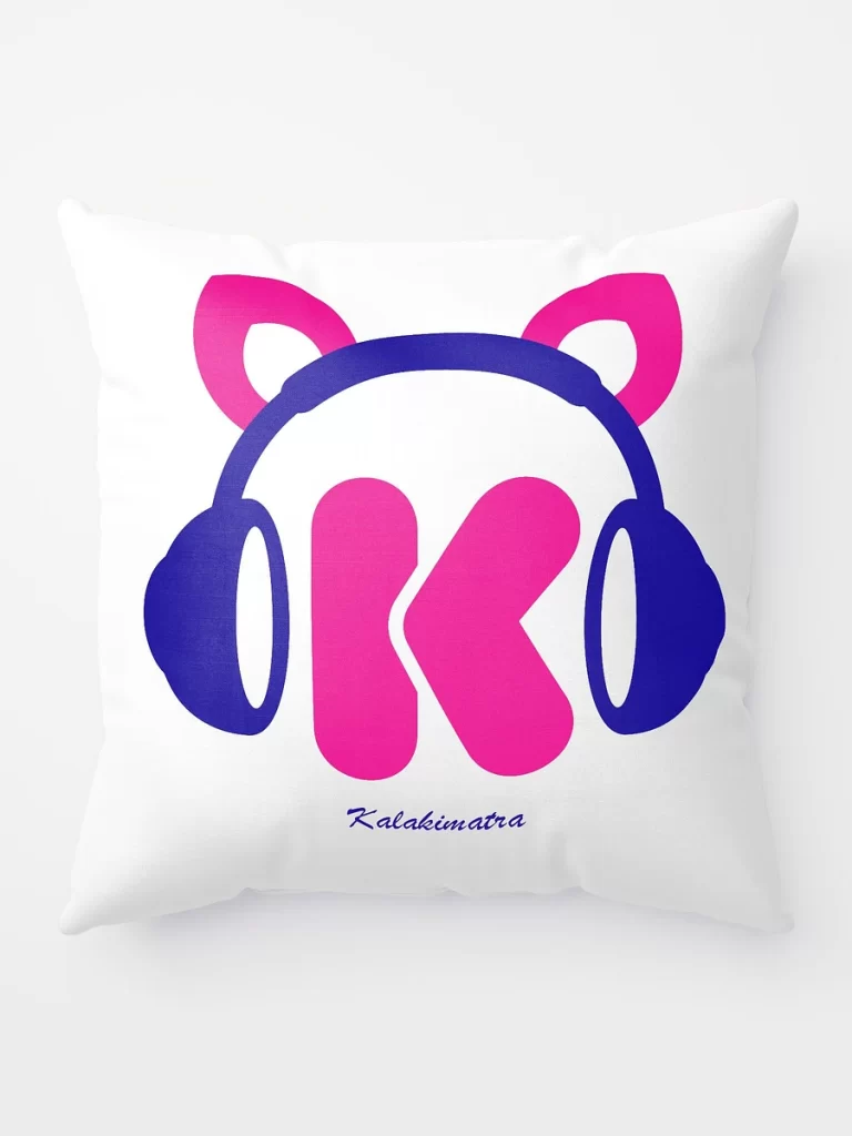 Kat Klub Kat Ears Throw Pillow