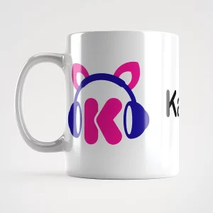 Kat Klub Kat Ears Coffee Mug